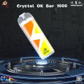 Crystal OK Bar Disposable E-Cigarettes 1000