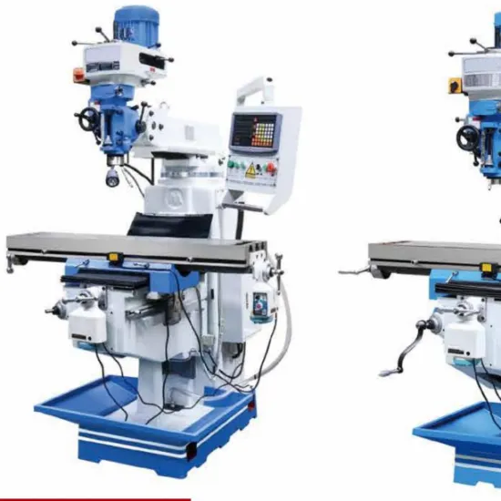 X6330 Shanghai Turret Milling Machine Information and Specifications
