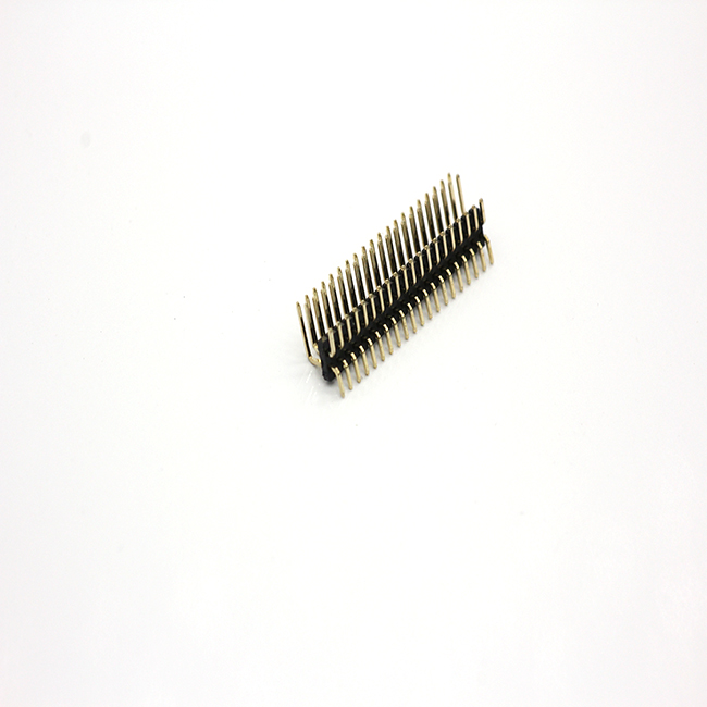 SMD 90 degree pin connector