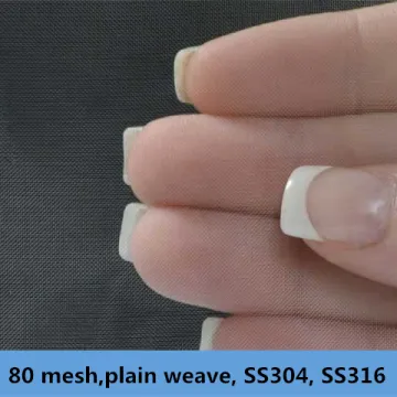 80 Mesh, Ss316, 316L Wire Mesh as Shielding Screen
