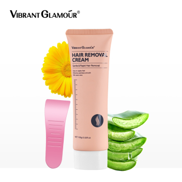 VIBRANT GLAMOUR Hair Removal Cream - Gentle, Non-Irritating Body Hair Remover