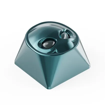 OSHID 2023 Unique Design Artisan Keycap Skeleton Head Skull Keycap for Mechanical Keyboard