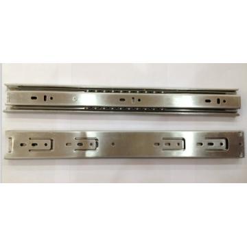 Full extension stainless steel slide .ball bearing slide.self closing