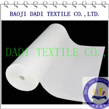 White bleached textile cloth