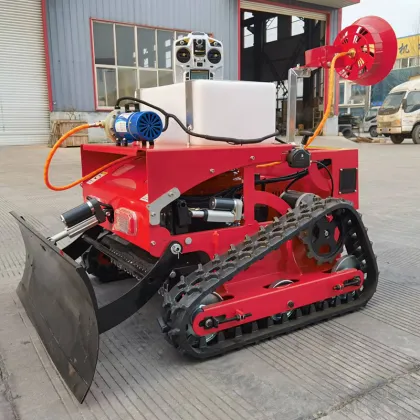 Crawler Remote Control Robot Lawn Mower