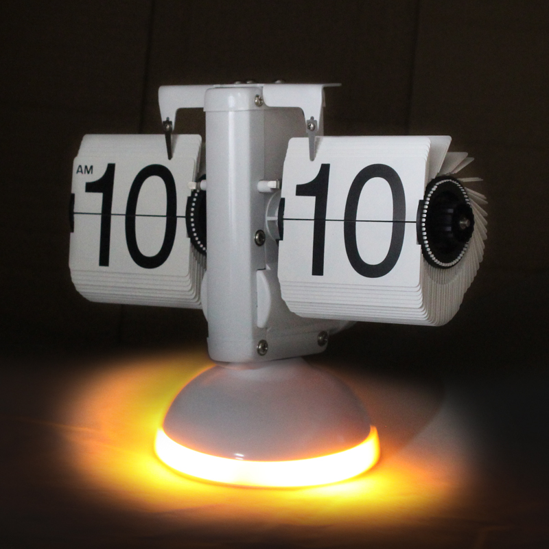 Flip Clock with LIghting