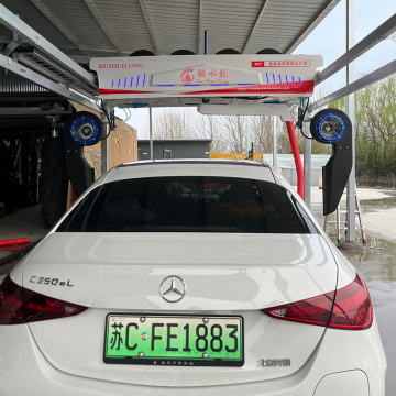 Automatic 24-hour intelligent car washing machine foam waxing air drying cleaning integrated car washing equipment