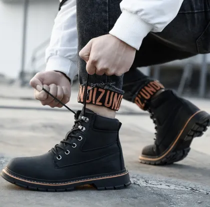 Factory Wholesale Lightweight Martin Boots for Men - Winter Work Safety Shoes