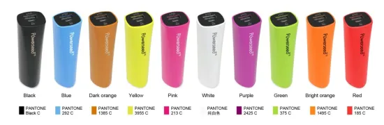 Wholesale colorful powerbank charger portable power bank 2600mah