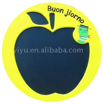Apple shape Black Board