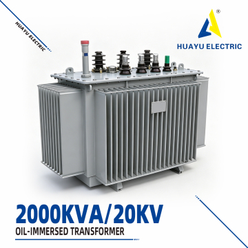 2000KVA 20KV Oil-immersed transformer High Efficiency