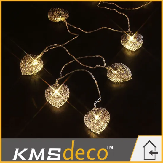 Most popular custom design Led decoration light sets love hearts shape chic Led