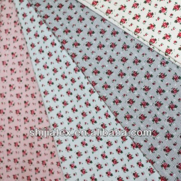t/c spandex yarn dyed fabric/textile printing/skirt