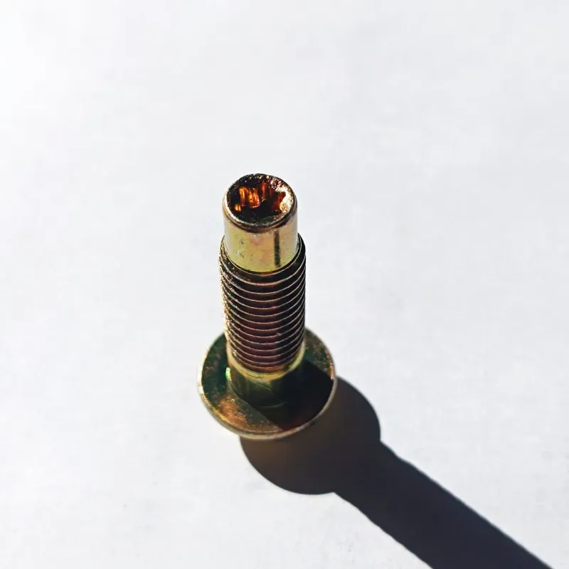 Yellow Zinc Hexagon Socket Flange Bolts 8.8 Grade