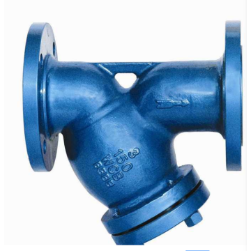 Y type strainer water valve