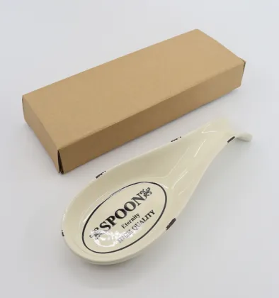 Wholesale Modern Farmhouse Decor Ceramic Spoon Rests for Kitchen