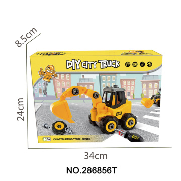 DIY Truck Constitution Engineering Learning Toys