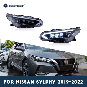 Светодиодные фары HCMotionz для Nissan Sylphy/Sentra/Pulsar 2019-2022