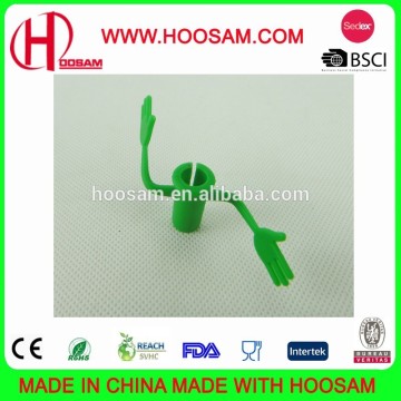 Lovely Green Goblet Markers Food Grade Silicone Glass Markers Approved by FDA/LFGB