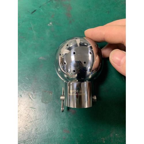 Cleaning Ball With Pin Sanitary Rotary Spray Ball Cleaning Ball With Pin Supplier