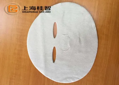 Hot Sale!100% natural fiber facial mask sheet collegen fiber Spunlace Nonwoven Nanometer pearl fiber korea facial mask sheet