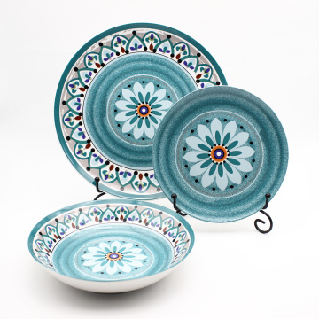 Keramik Salatschale Marokko -Ramen -Ramen -Mischschalen