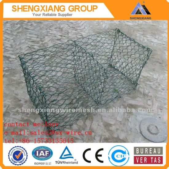 stone basket/gabion wire mesh/hexagonal wire mesh made in China