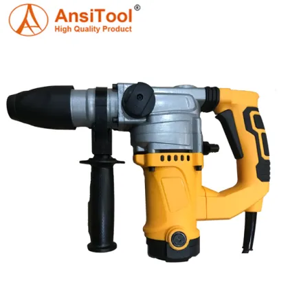 AnsiTool electric hammer SDS Plus Rotary Hammer Drill 3 Functions power tool