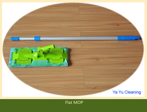 Microfiber Flat Mop with Telescopic Alumunim Pole (YYFM-33)