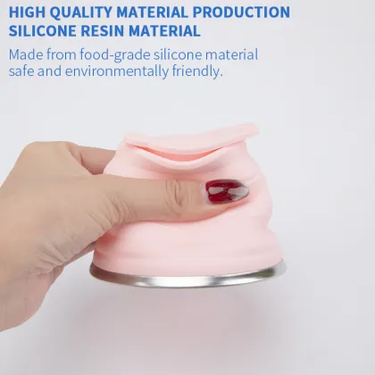Portable Folding Silicone Reusable Collapsible Sports Water Bottle