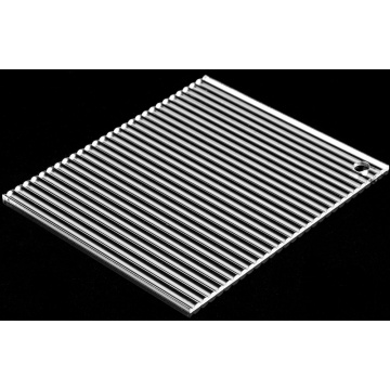 Indoor striped acrylic sheet with high light transmittance