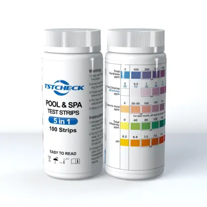 Spa pools water test strips 5in1