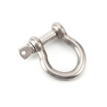 Outdoor steel screw pin anchor bow shackle buckle