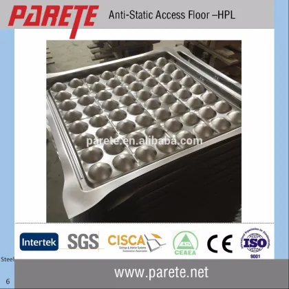 Mero steel raised floor