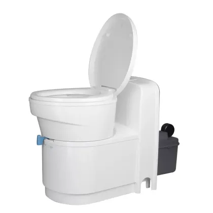 Dometic W5000 Rotating Toilet with Black Waste Box for RVs and Caravans