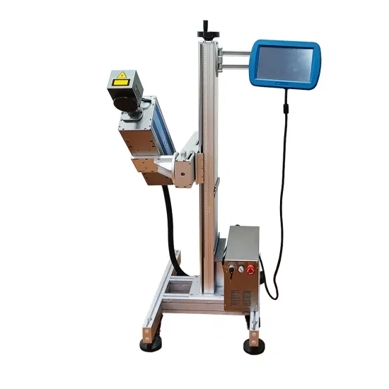 High Speed CO2 Online Flying Laser Jet Printer for Glass and Plastic Bottles