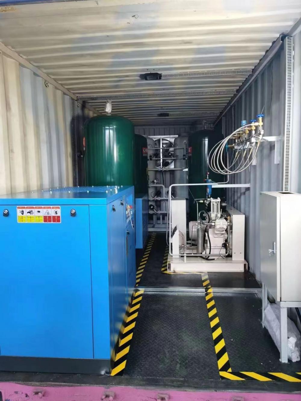 Containerized Oxygen Cylinder Filling Plant