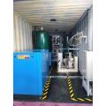 Instalación de generador de oxígeno en contenedores
