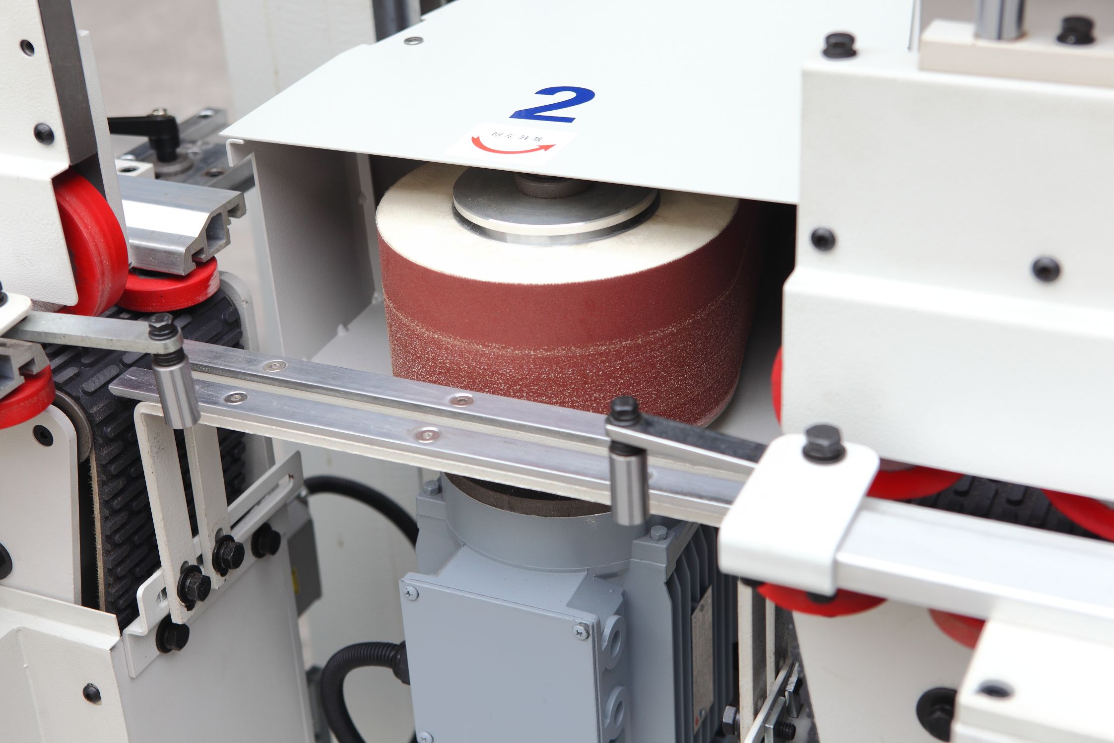 Automatic Linear Sander Machine for Wood Moulding