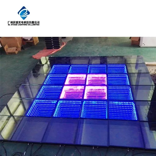 SKYART 3D Magic Infinity Mirror LED Dance Floor