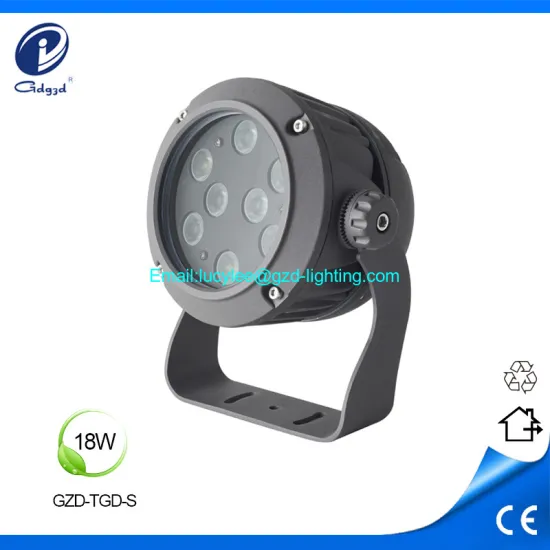 18W RGB round LED waterproof flood light