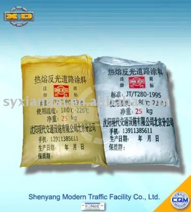 thermoplastic road marking paint