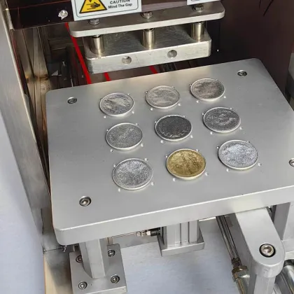 Pneumatic Nespresso Coffee Capsules Sealing Machine