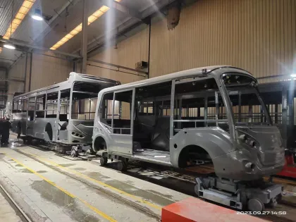 Kinglong Bus Skeleton RV Body Automobile Steel Structure Manufacturing in China