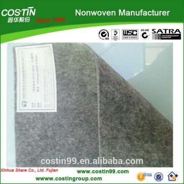 waterproof needle punched nonwoven fabric