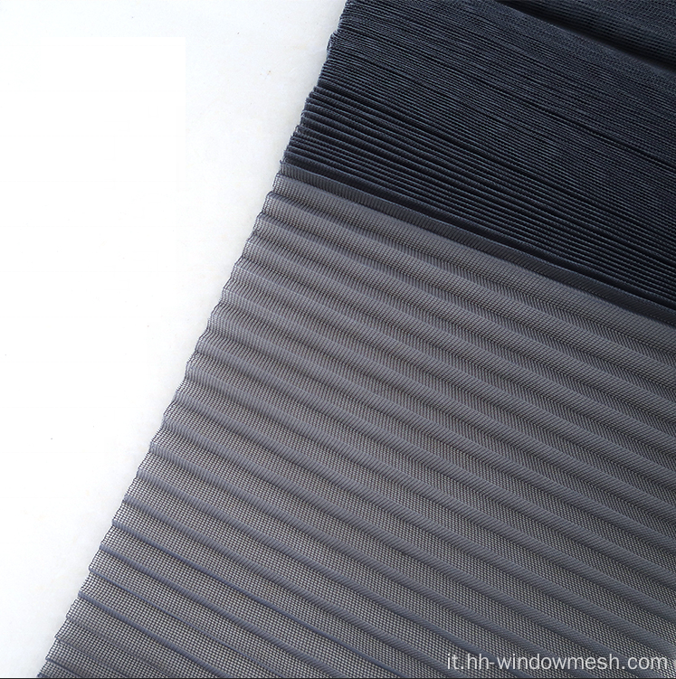 Schermata della finestra in fibra di vetro pieghevole rivestito in PVC