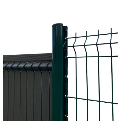 3d curved welded mesh garden fence