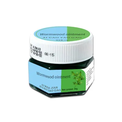 Ointment made from Artemisia argyi"