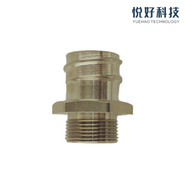 Giunto maschio in ottone da 1 pollice BSPP BSPT NPT