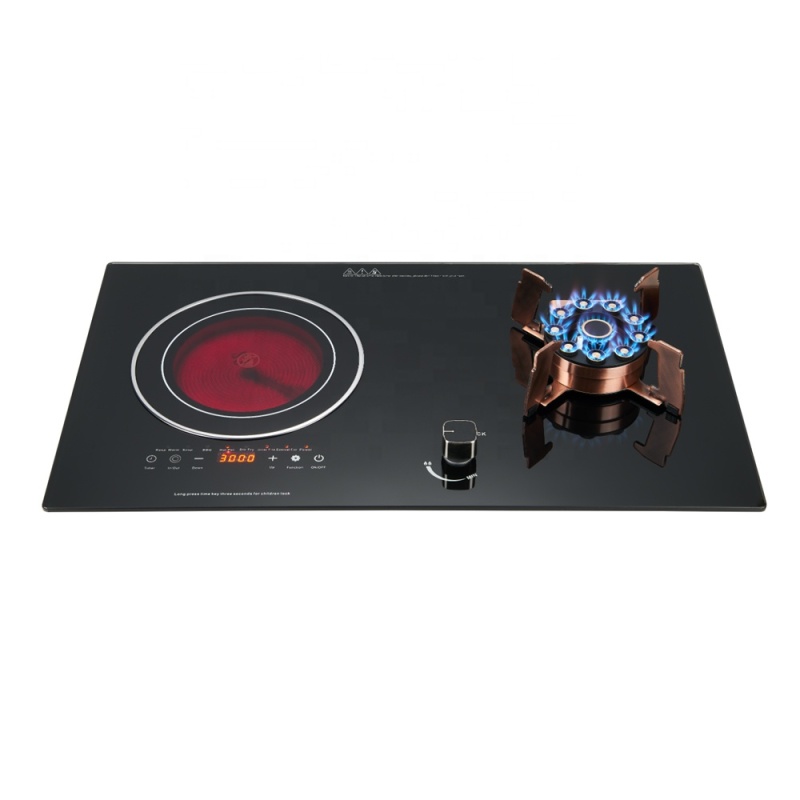 Kitchen Appliance Cooktops Tempered Glass Cooking Stoves Burner Built in Induction Hob Gas Stove Price with 2 Burner